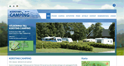 Desktop Screenshot of kerstinscamping.se