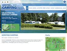 Tablet Screenshot of kerstinscamping.se